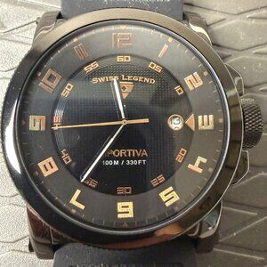 Sportiva Swiss Legend Stainless Steel Wristwatch